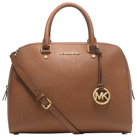 michael kors large jet set travel satchel brown|michael kors saffiano bag.